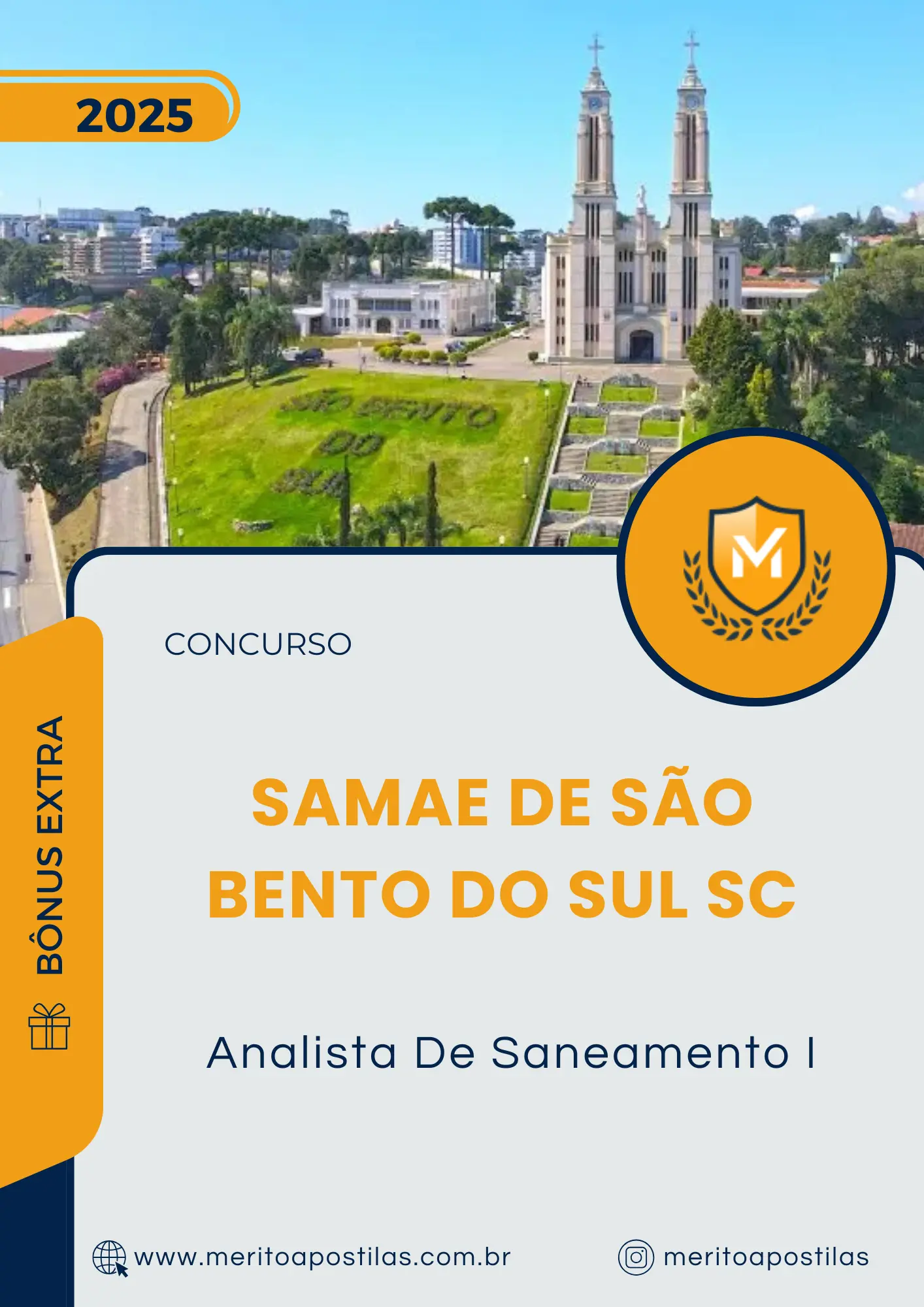 Apostila Analista De Saneamento I Concurso SAMAE de São Bento do Sul SC 2025