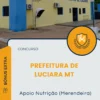 Apostila Apoio Nutrição Merendeira Prefeitura de Luciara MT 2025