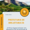 Apostila Artífice Especializado em Mecânica De Automóveis e Utilitários Prefeitura de Brejetuba ES 2025