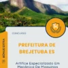 Apostila Artífice Especializado em Mecânica De Maquinas Leves e Pesadas Prefeitura de Brejetuba ES 2025