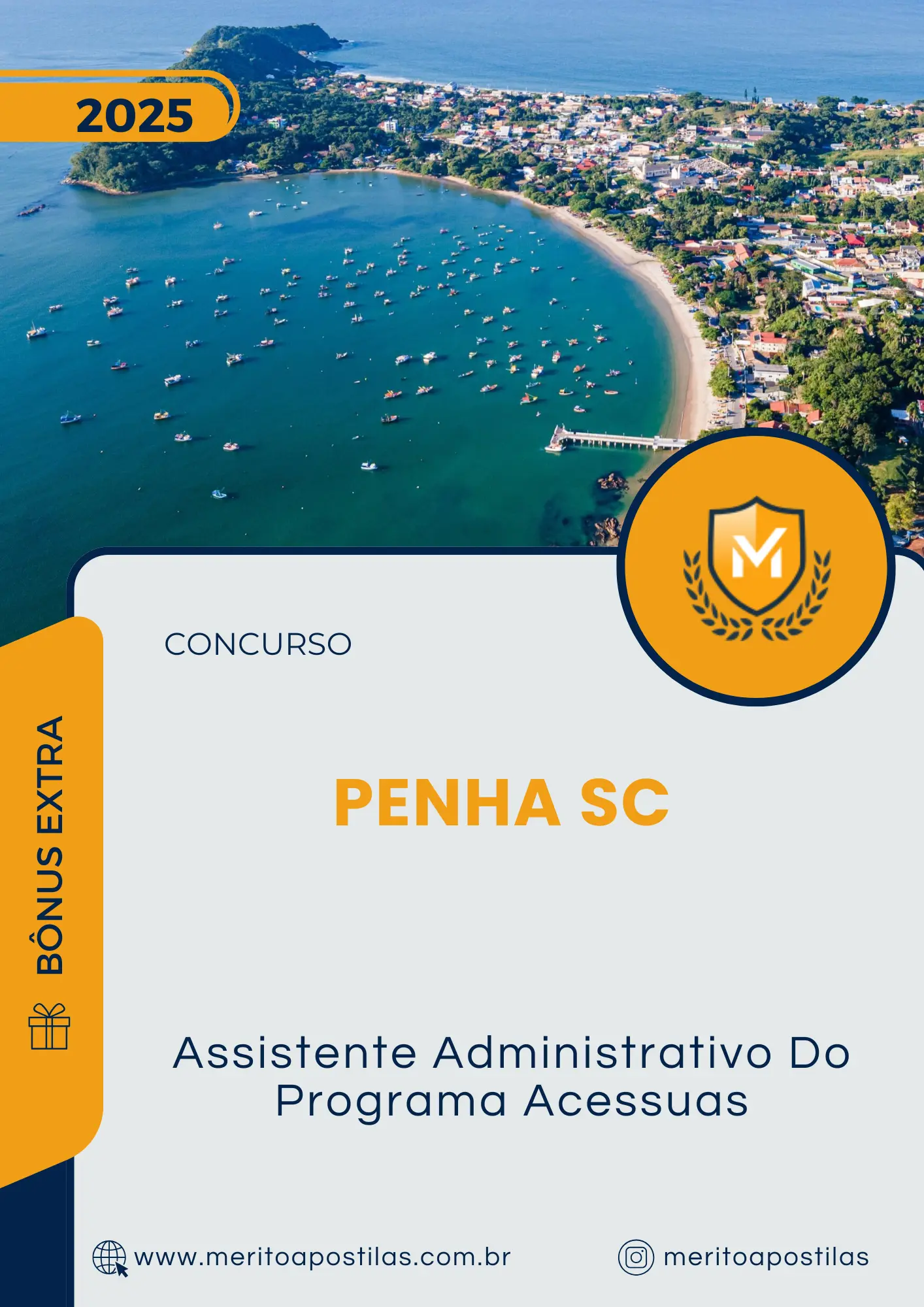 Apostila Assistente Administrativo Do Programa Acessuas Concurso Penha SC 2025