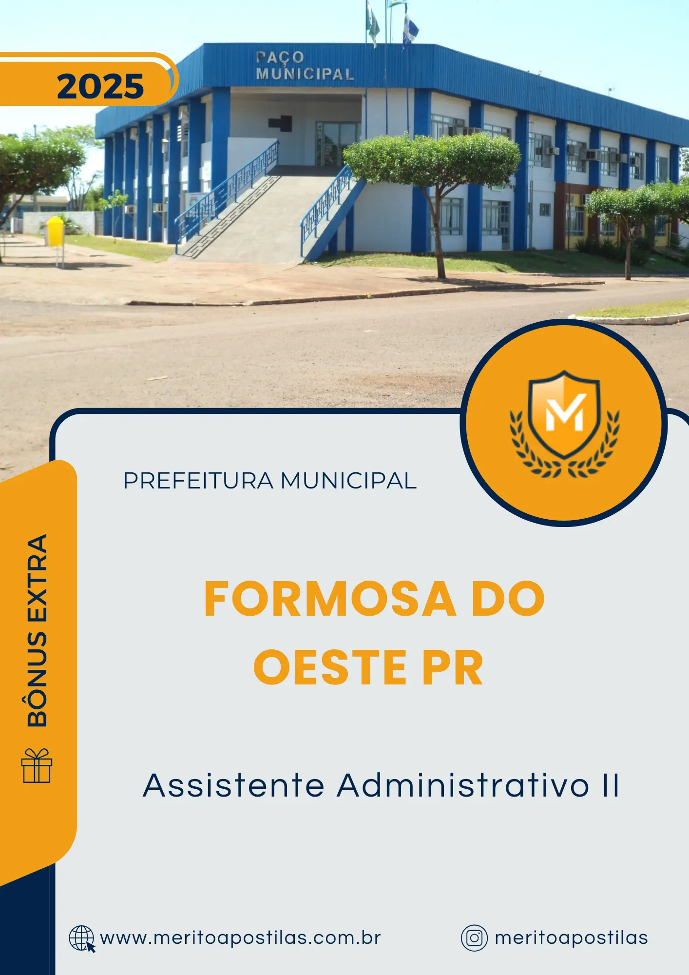 Apostila Assistente Administrativo II Prefeitura de Formosa do Oeste PR 2025