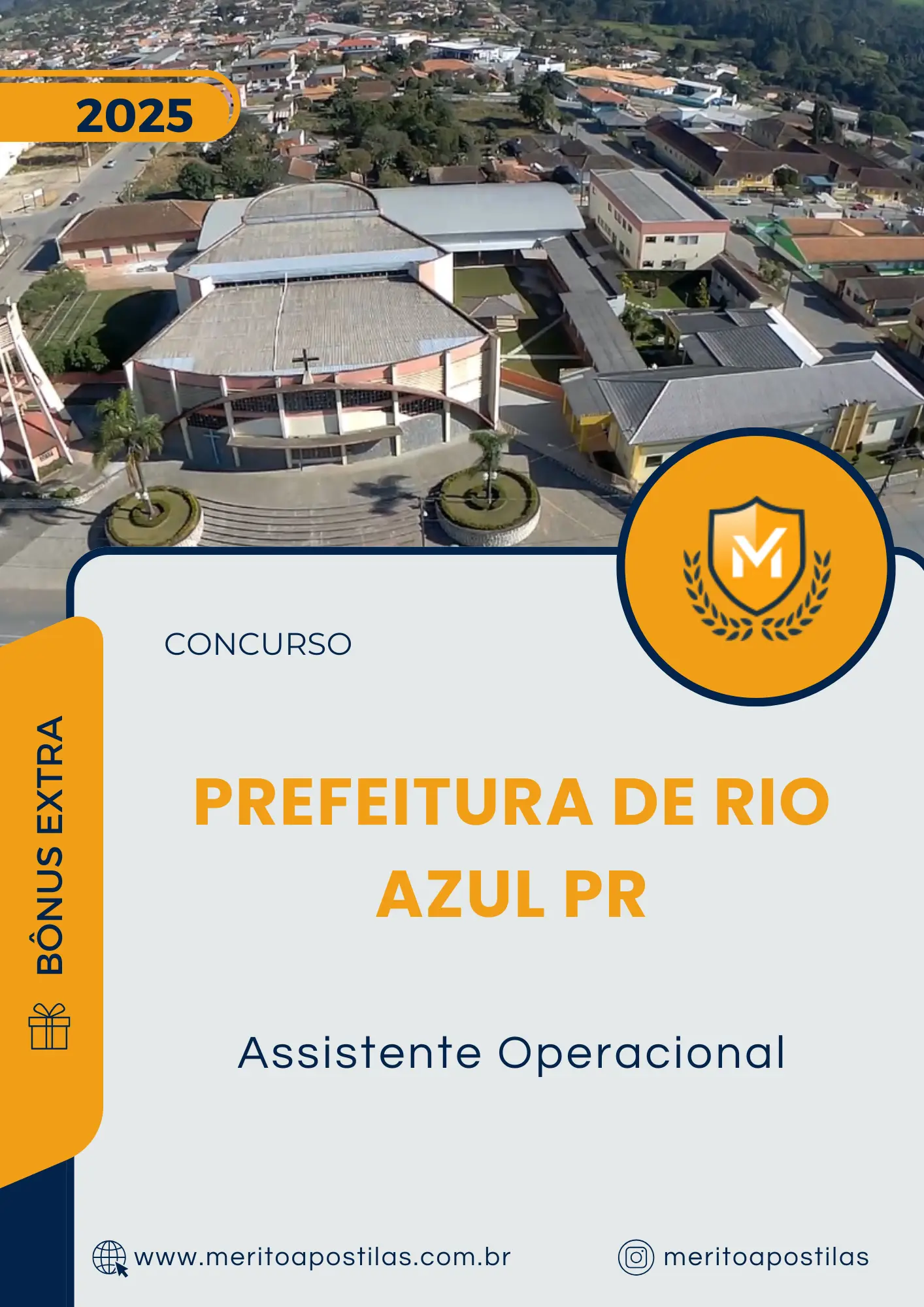 Apostila Assistente Operacional Prefeitura de Rio Azul PR 2025