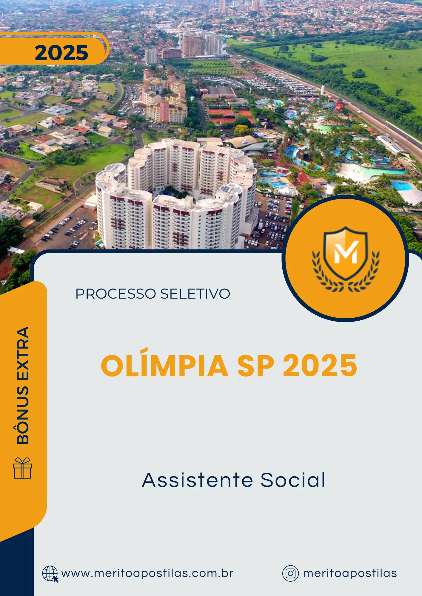 Apostila Assistente Social Processo Seletivo de Olímpia SP 2025
