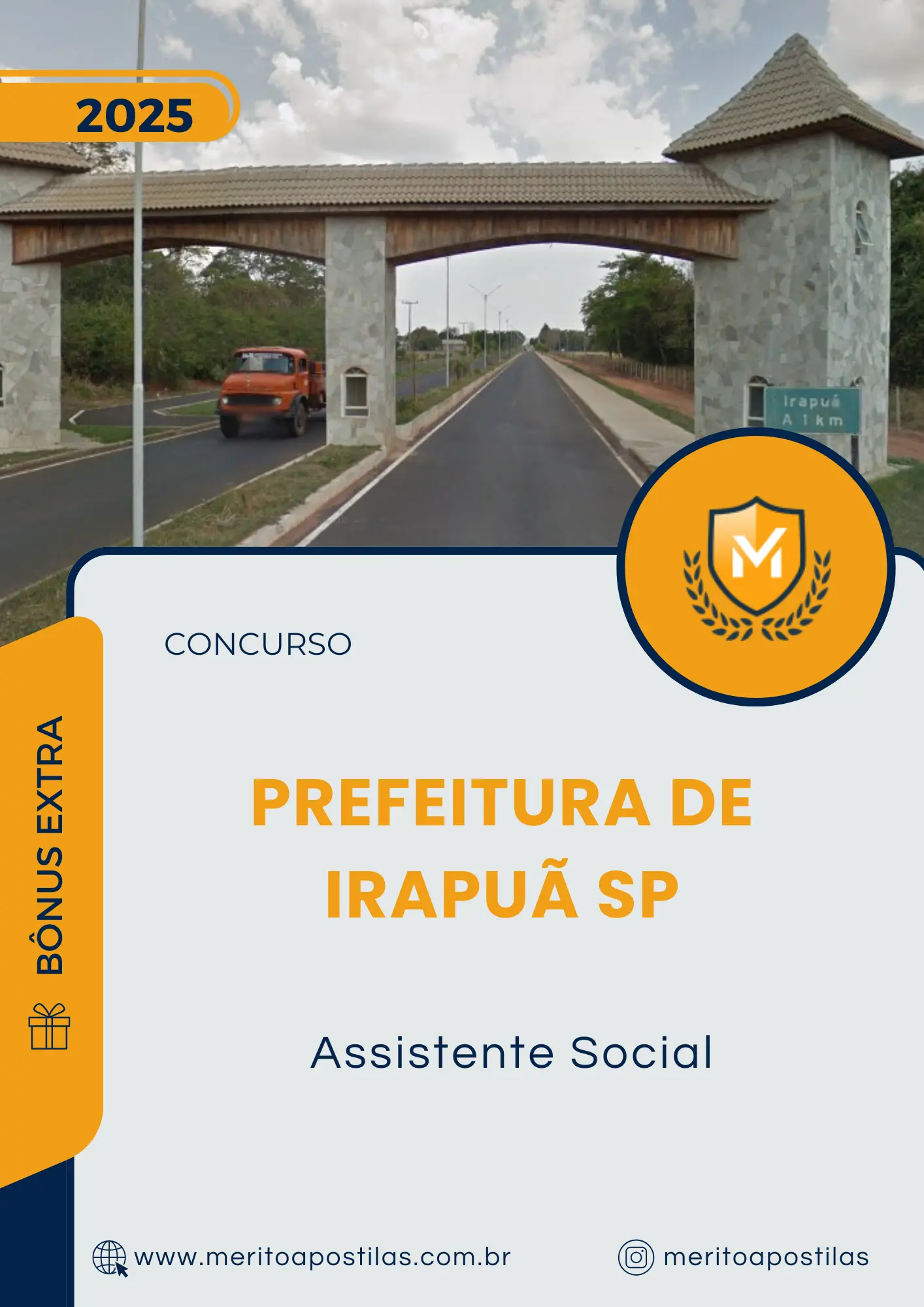 Apostila Assistente Social Prefeitura de Irapuã SP 2025