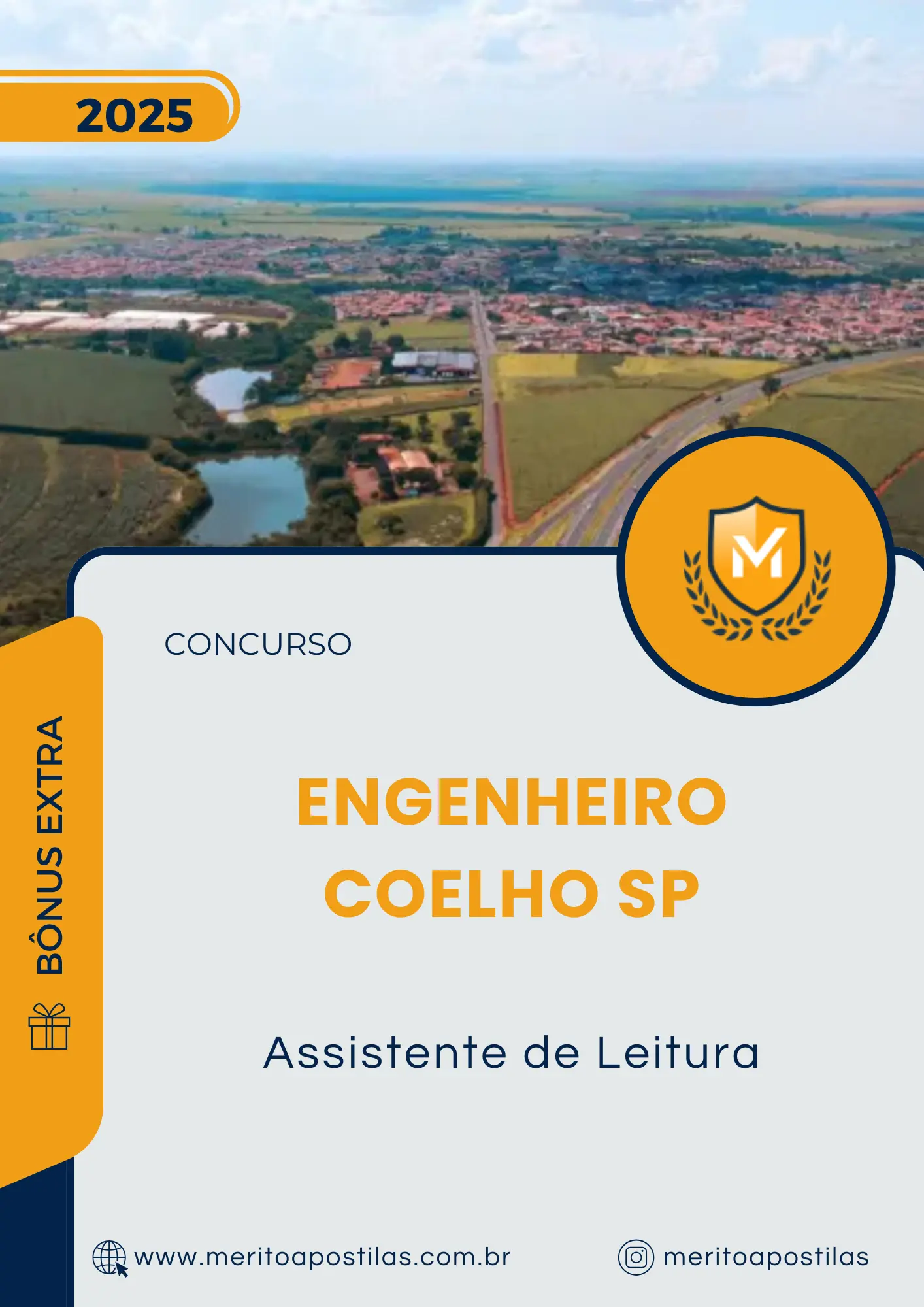 Apostila Assistente de Leitura Concurso SAEEC de Engenheiro Coelho SP 2025