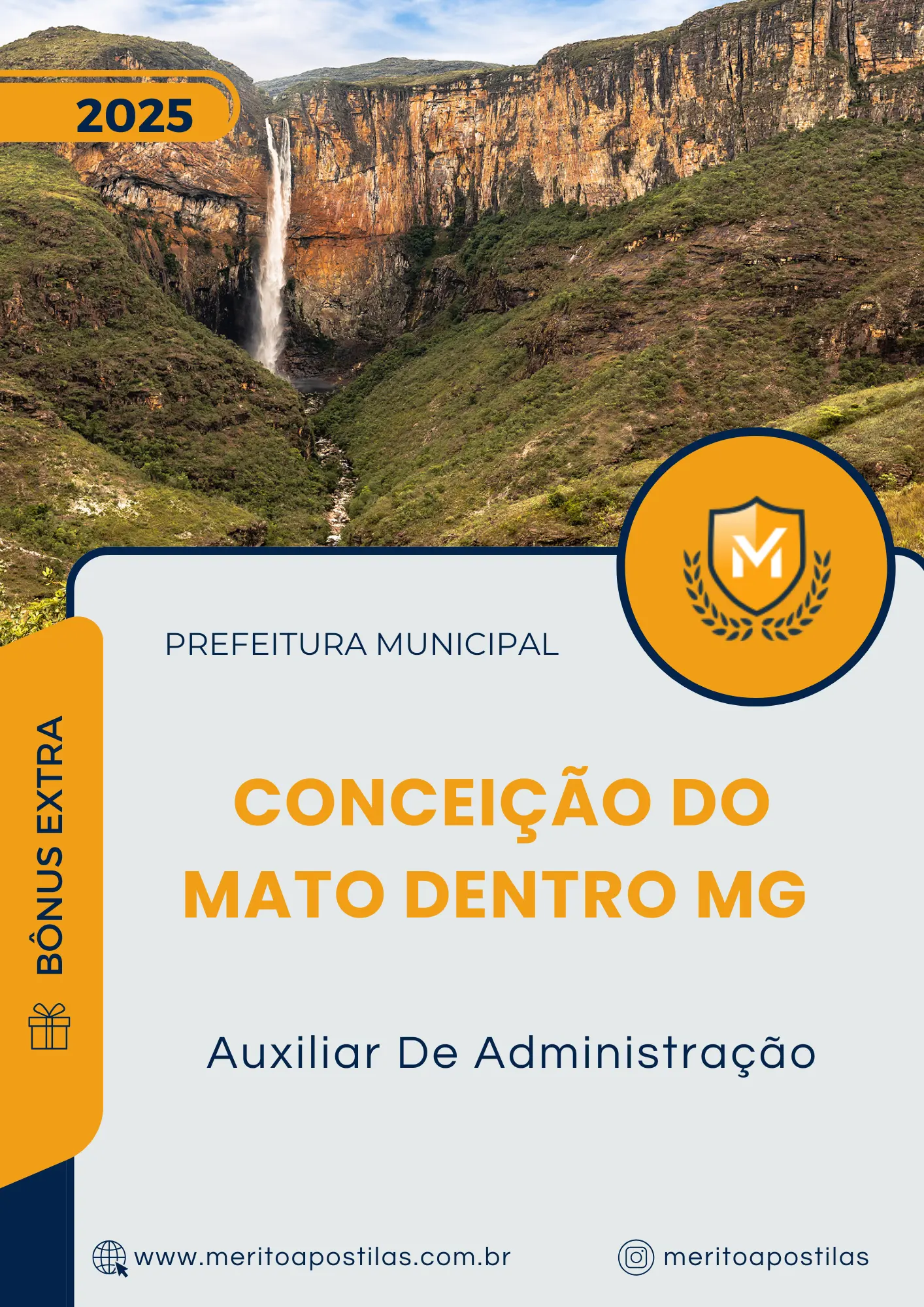 Apostila Auxiliar De Administração Prefeitura de Conceição do Mato Dentro MG 2025