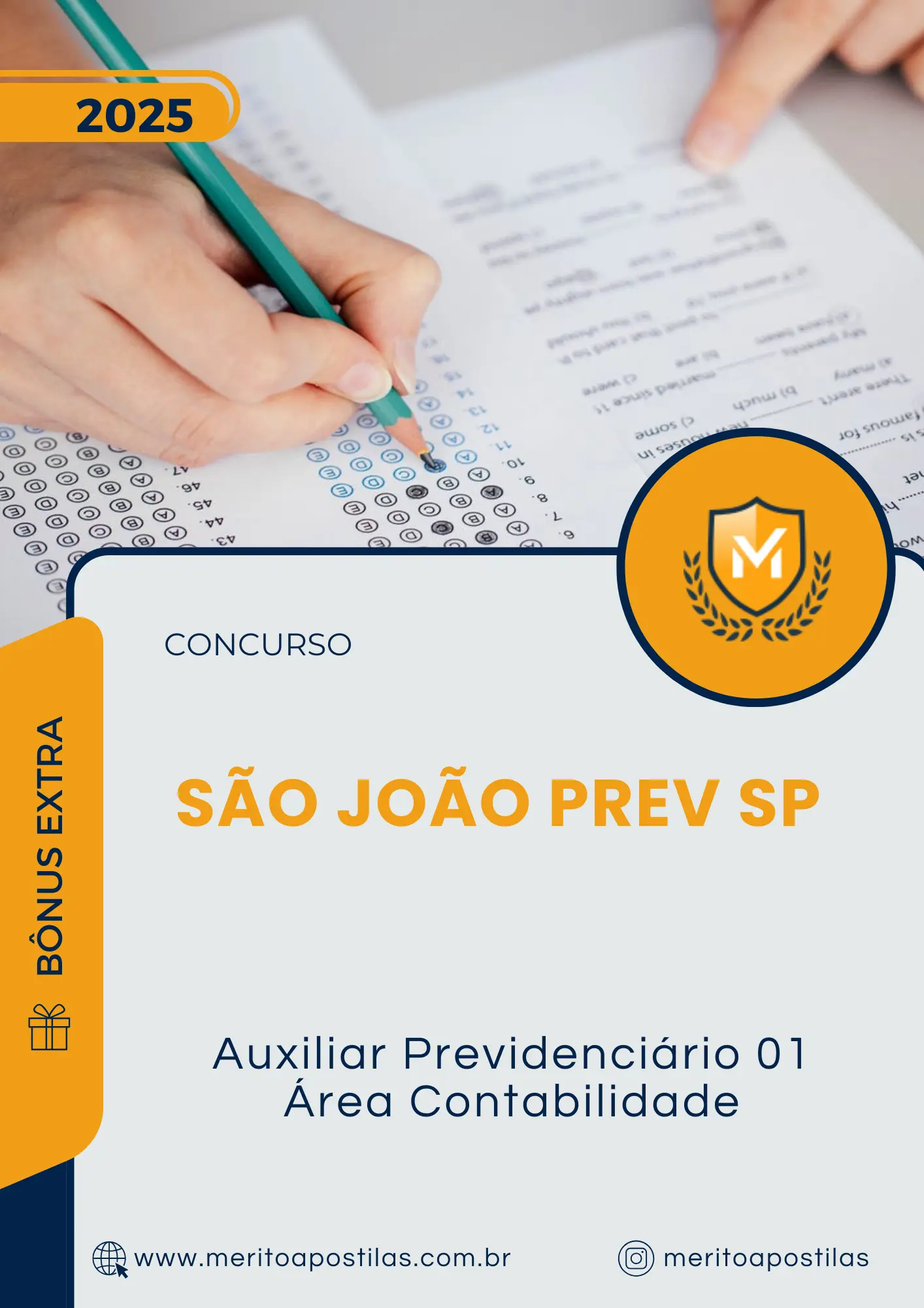 Apostila Auxiliar Previdenciário 01 Área Contabilidade Concurso São João PREV SP 2025