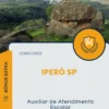 Apostila Auxiliar de Atendimento Escolar Concurso Iperó SP 2025