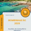 Apostila Auxiliar de Consultório Dentário Prefeitura de Bombinhas SC 2025