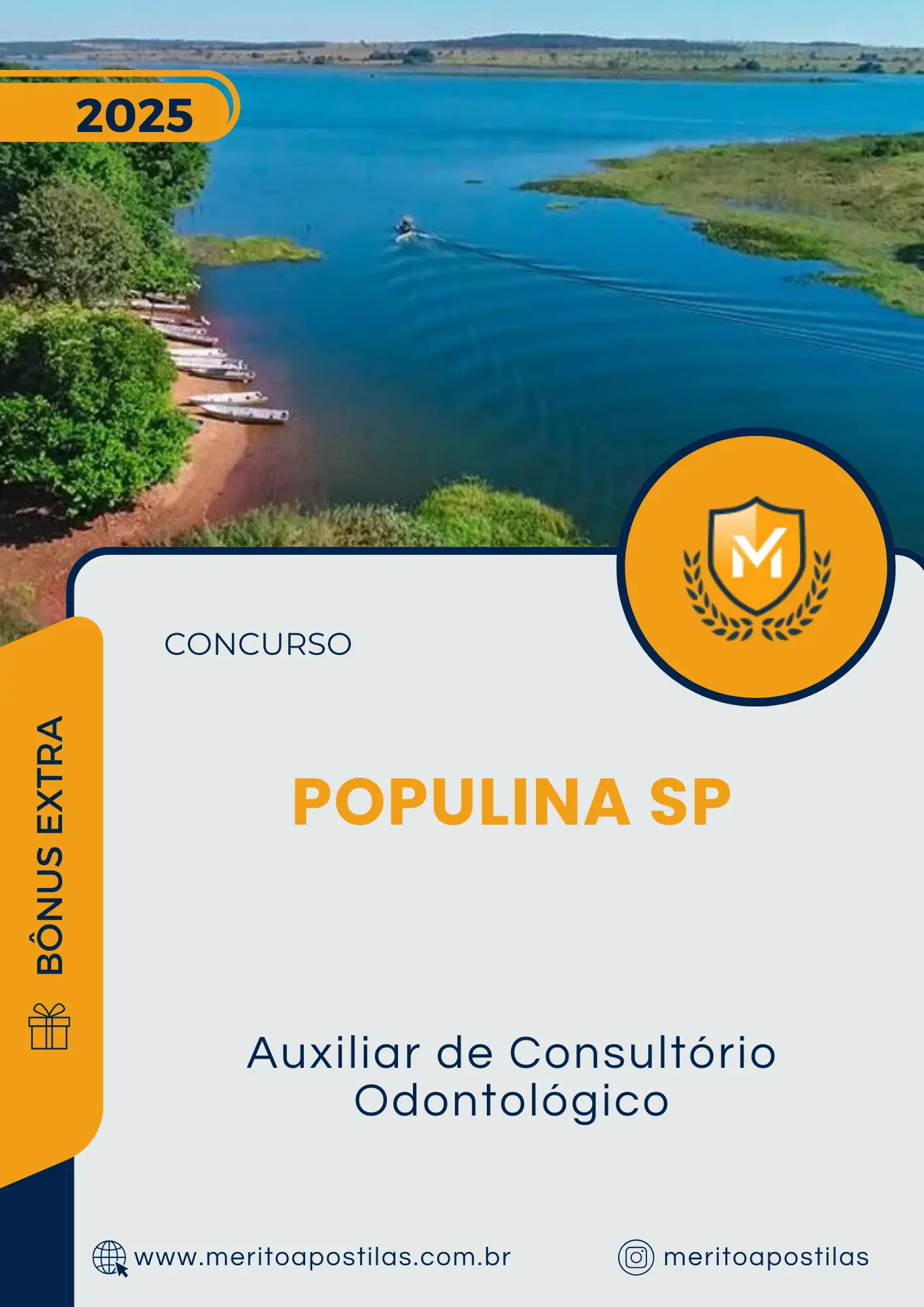 Apostila Auxiliar de Consultório Odontológico Concurso Populina SP 2025