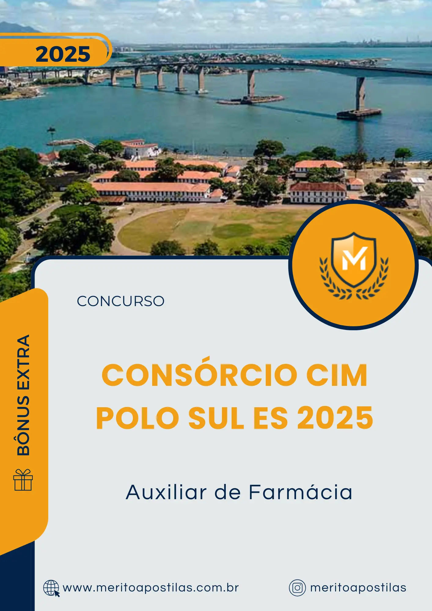 Apostila Auxiliar de Farmácia Consórcio CIM Polo Sul ES 2025
