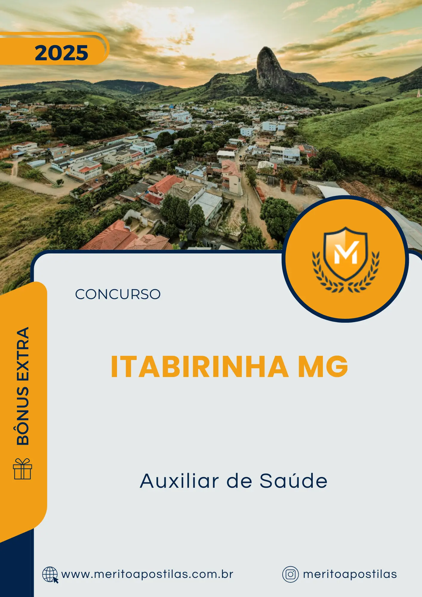 Apostila Auxiliar de Saúde Concurso Itabirinha MG 2025