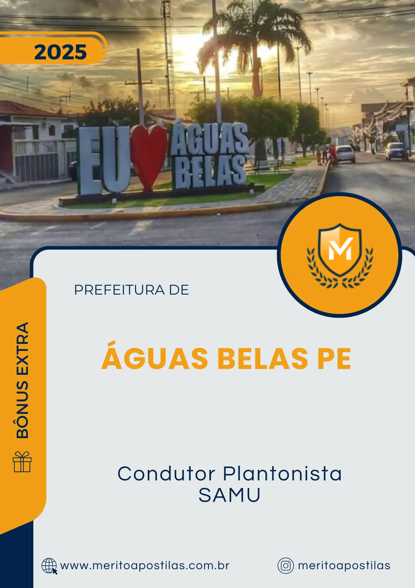 Apostila Condutor Plantonista SAMU Prefeitura de Águas Belas PE 2025