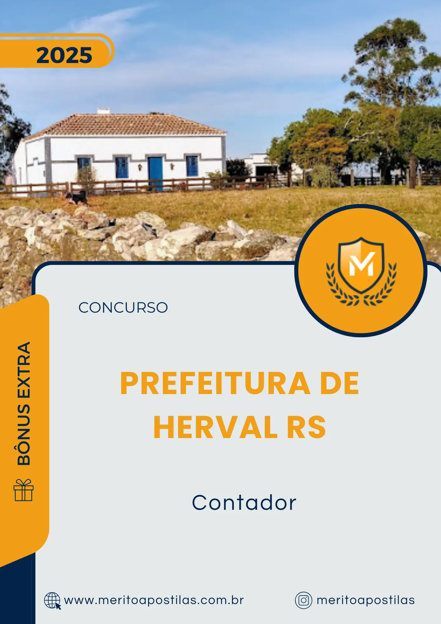 Apostila Contador Prefeitura de Herval RS 2025