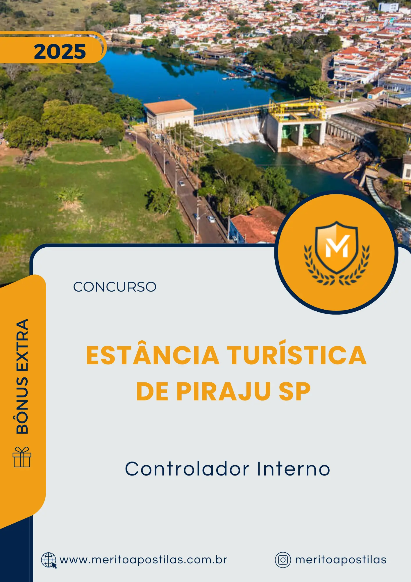 Apostila Controlador Interno Prefeitura de Estância Turística de Piraju SP 2025