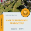 Apostila Copeira CAPS Processo Seletivo CIOP de Presidente Prudente SP 2025