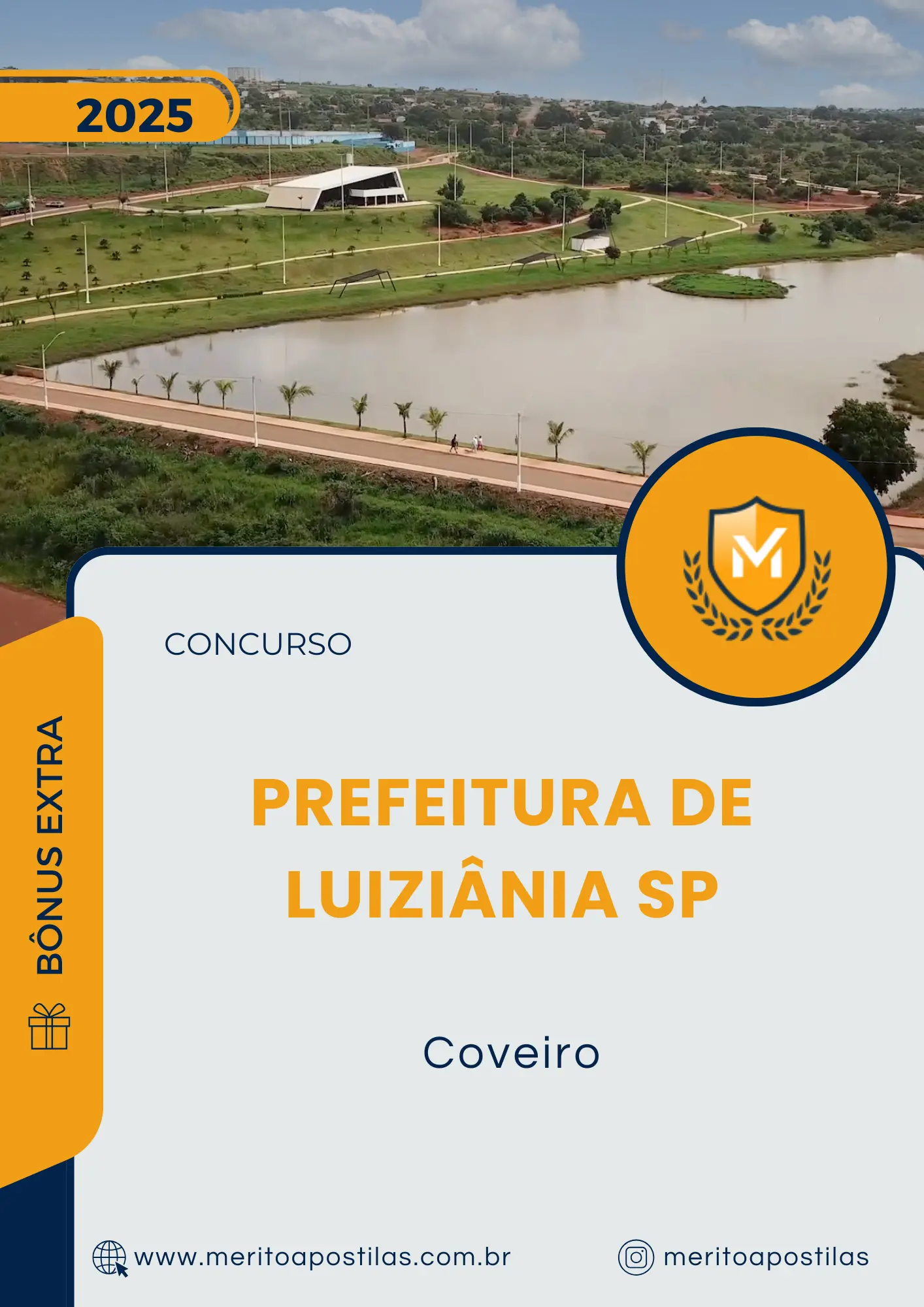 Apostila Coveiro Prefeitura de Luiziânia SP 2025