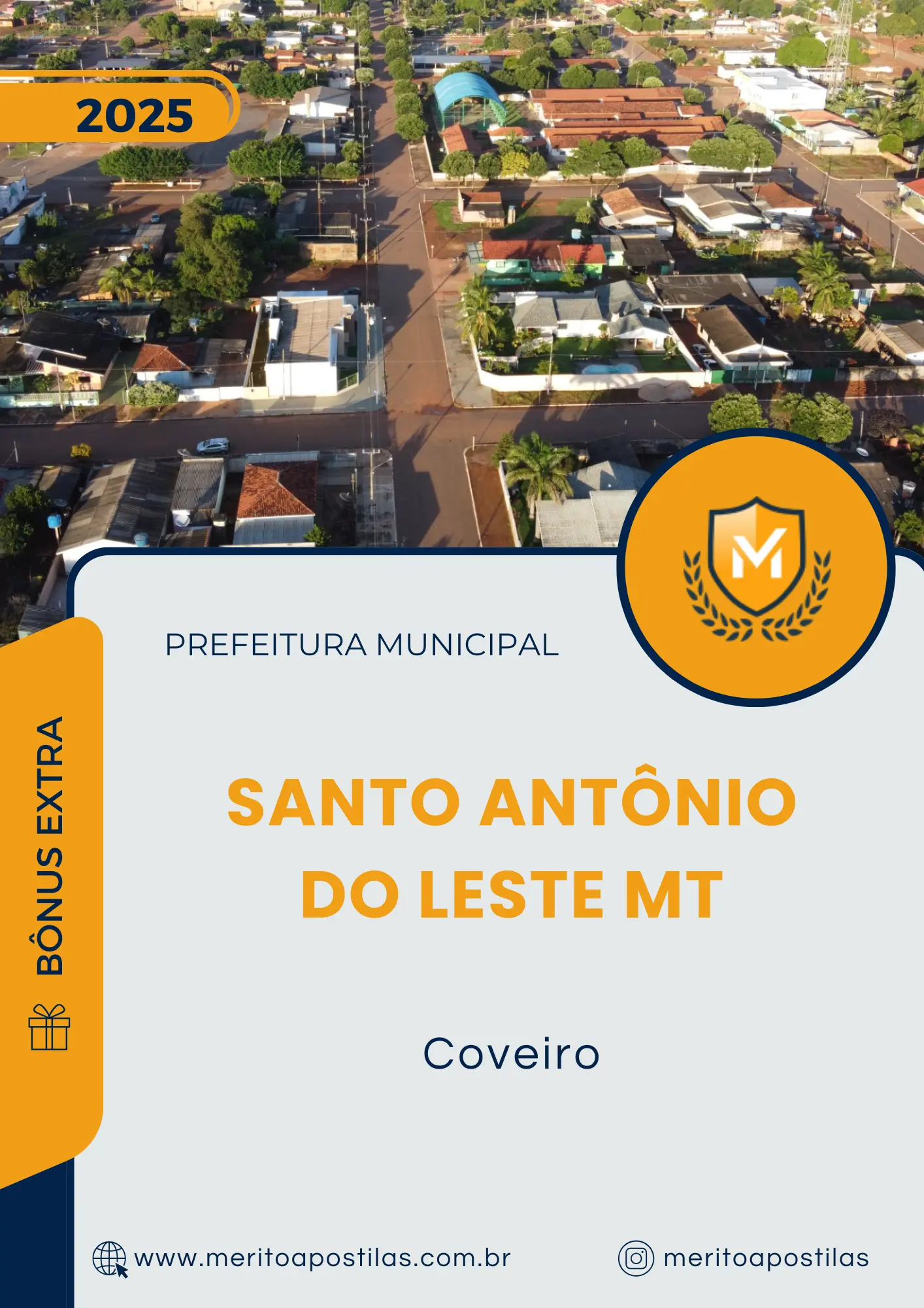 Apostila Coveiro Prefeitura de Santo Antônio do Leste MT 2025