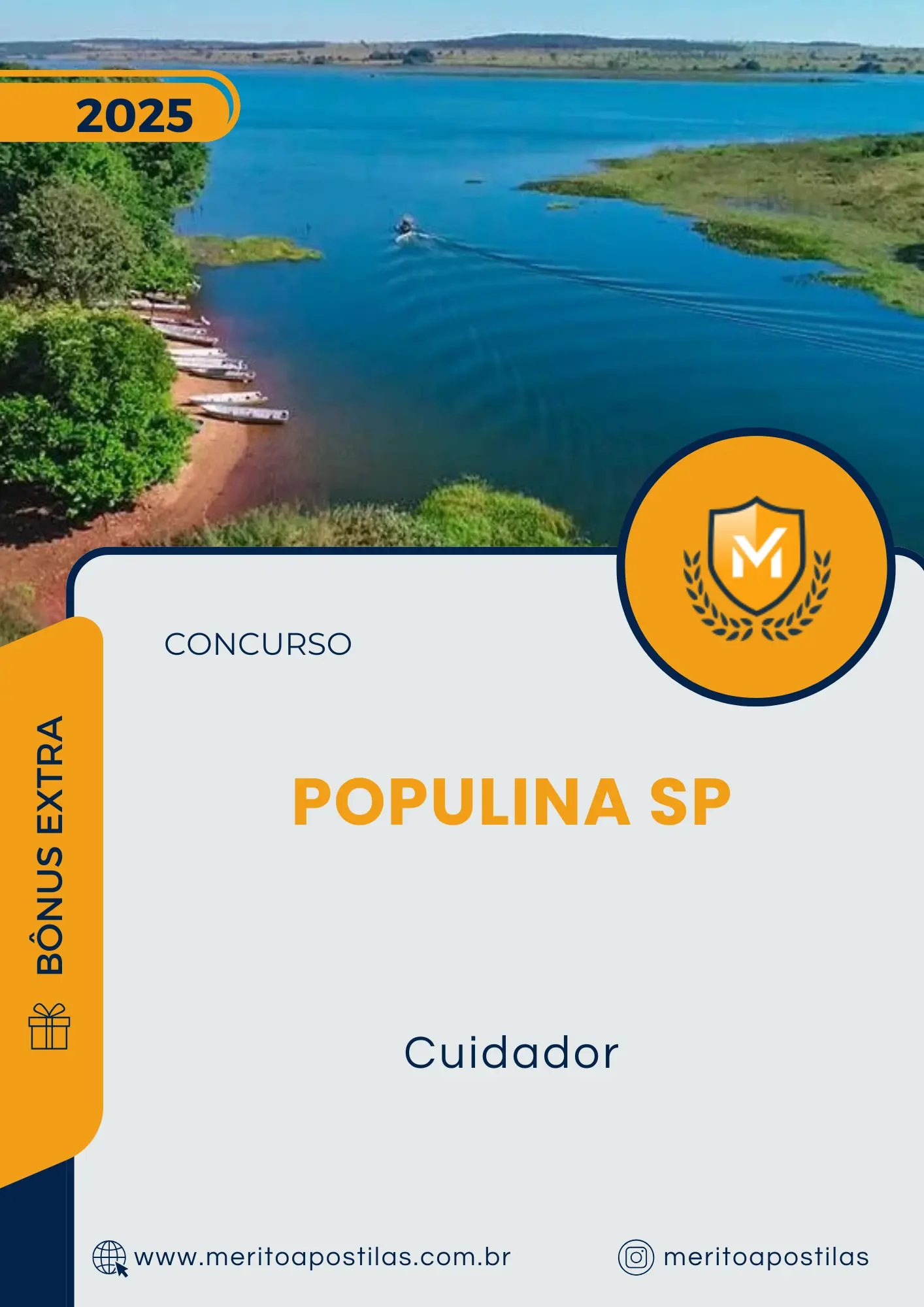 Apostila Cuidador Concurso Populina SP 2025
