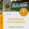 Apostila Cuidador Residente Concurso Prefeitura de Alto Paraná PR 2025