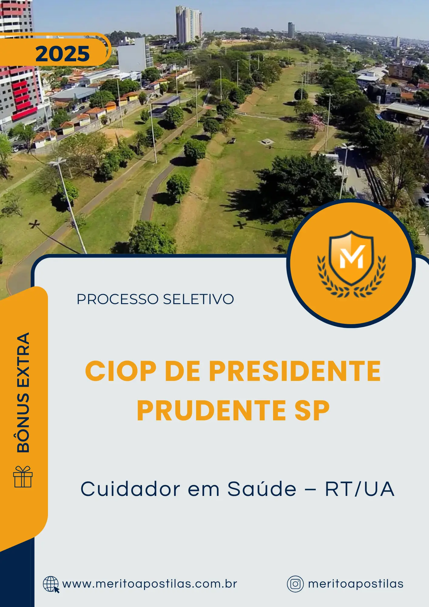 Apostila Cuidador em Saúde RT/UA Processo Seletivo CIOP de Presidente Prudente SP 2025
