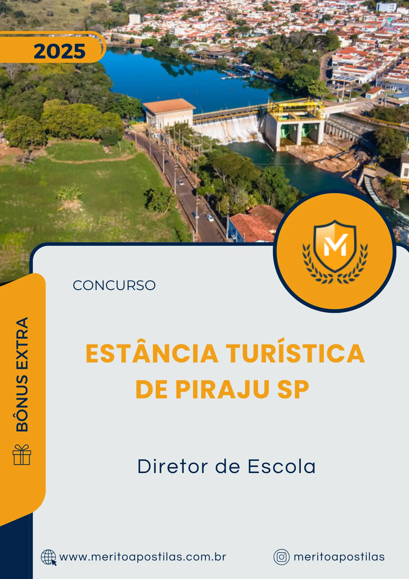 Apostila Diretor de Escola Prefeitura de Estância Turística de Piraju SP 2025