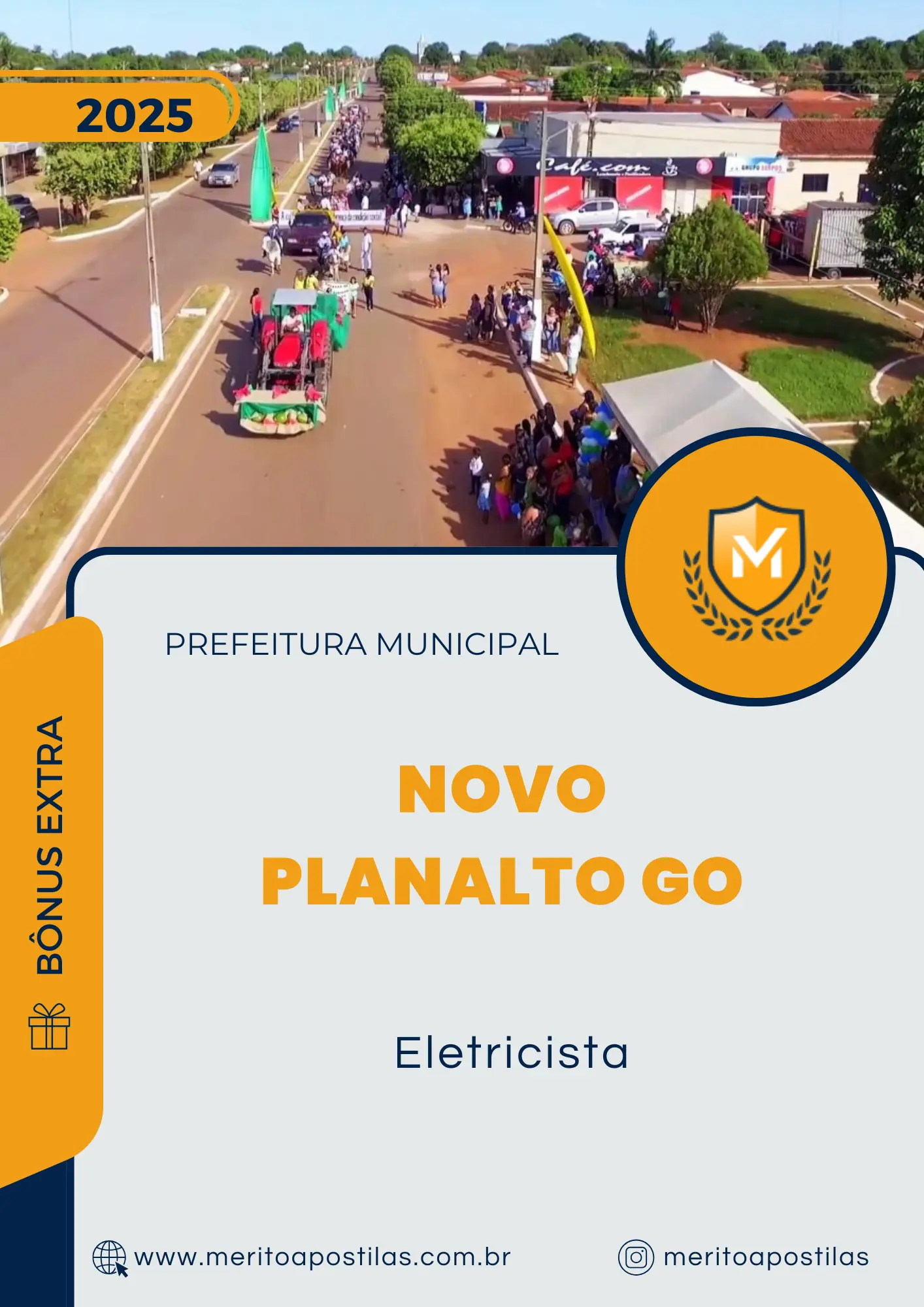 Apostila Eletricista Prefeitura de Novo Planalto GO 2025