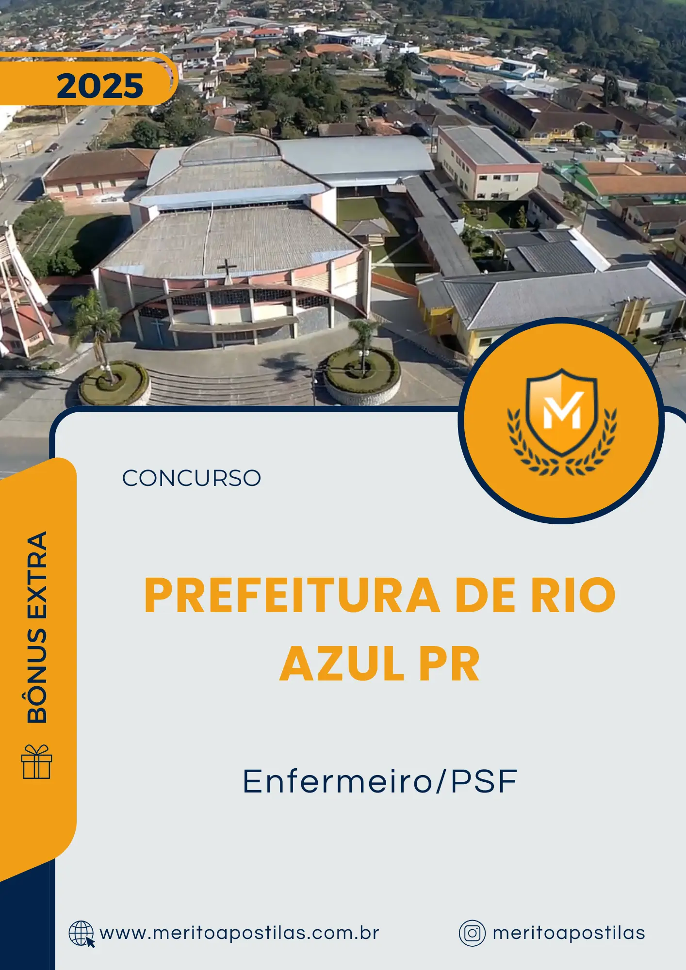 Apostila Enfermeiro PSF Prefeitura de Rio Azul PR 2025