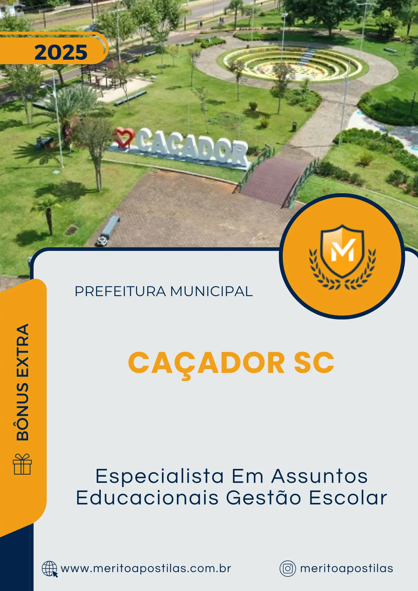 Apostila Especialista Em Assuntos Educacionais Gestão Escolar Prefeitura de Caçador SC 2025
