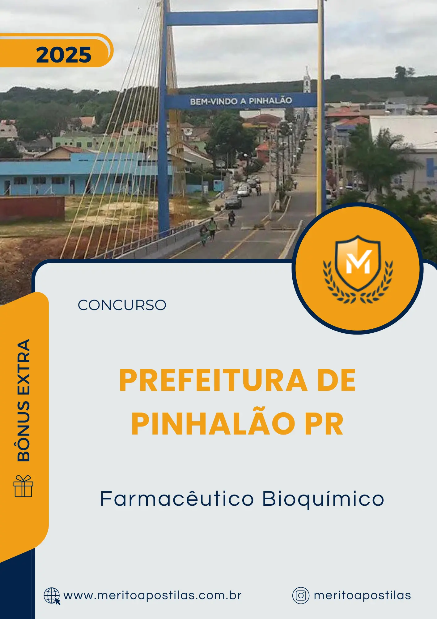 Apostila Farmacêutico Bioquímico Prefeitura de Pinhalão PR 2025