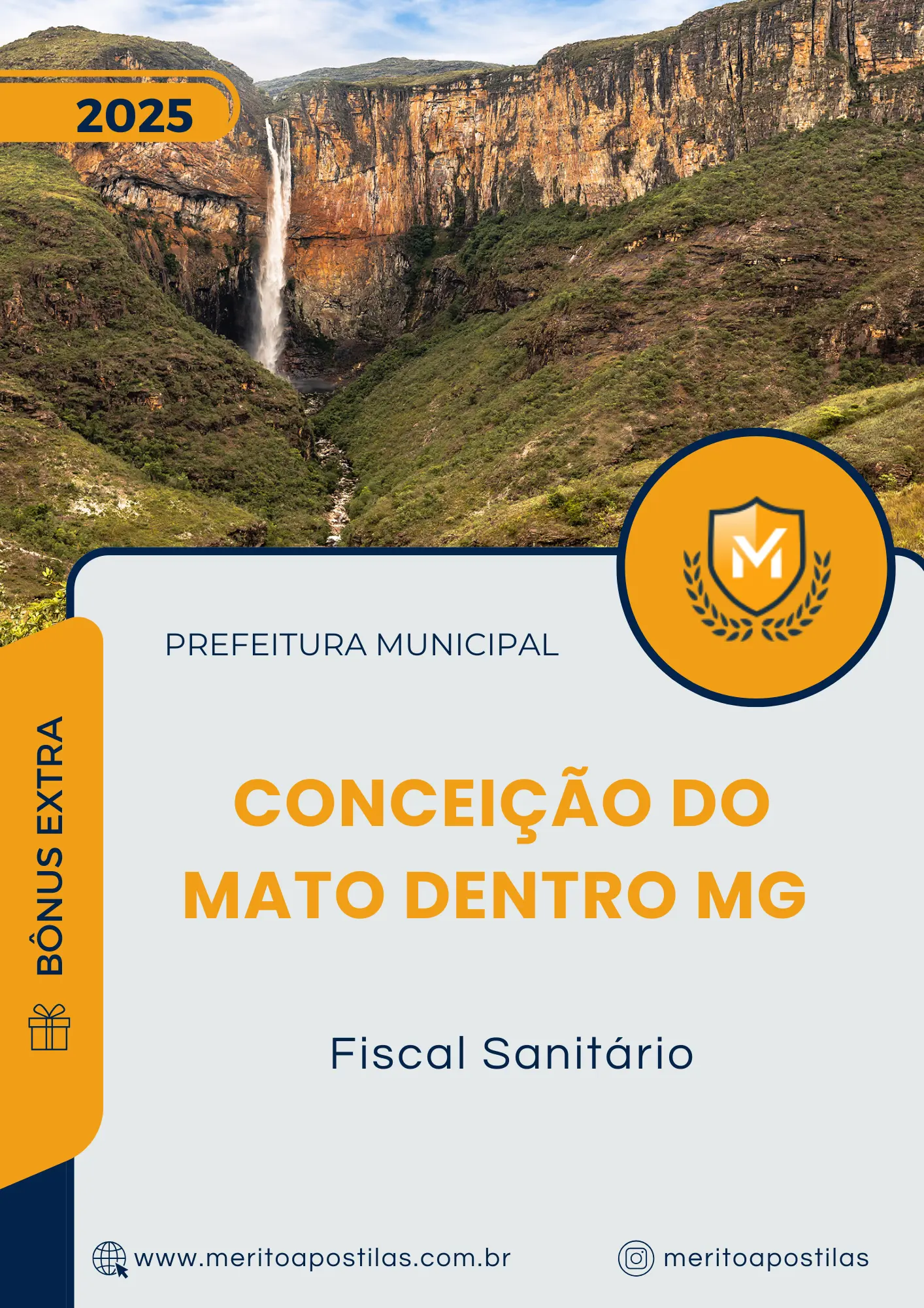 Apostila Fiscal Sanitário Prefeitura de Conceição do Mato Dentro MG 2025