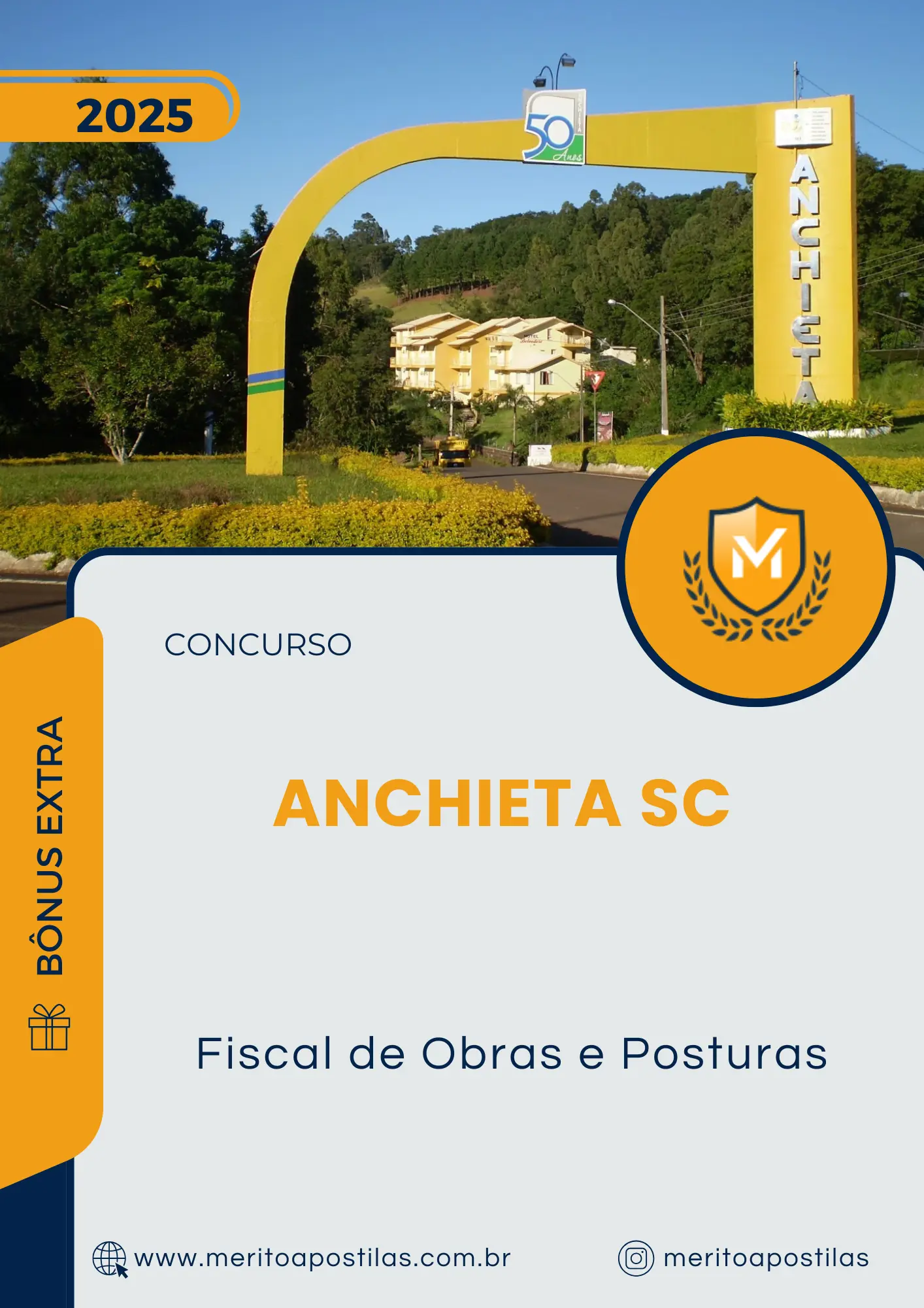 Apostila Fiscal de Obras e Posturas Concurso Anchieta SC 2025
