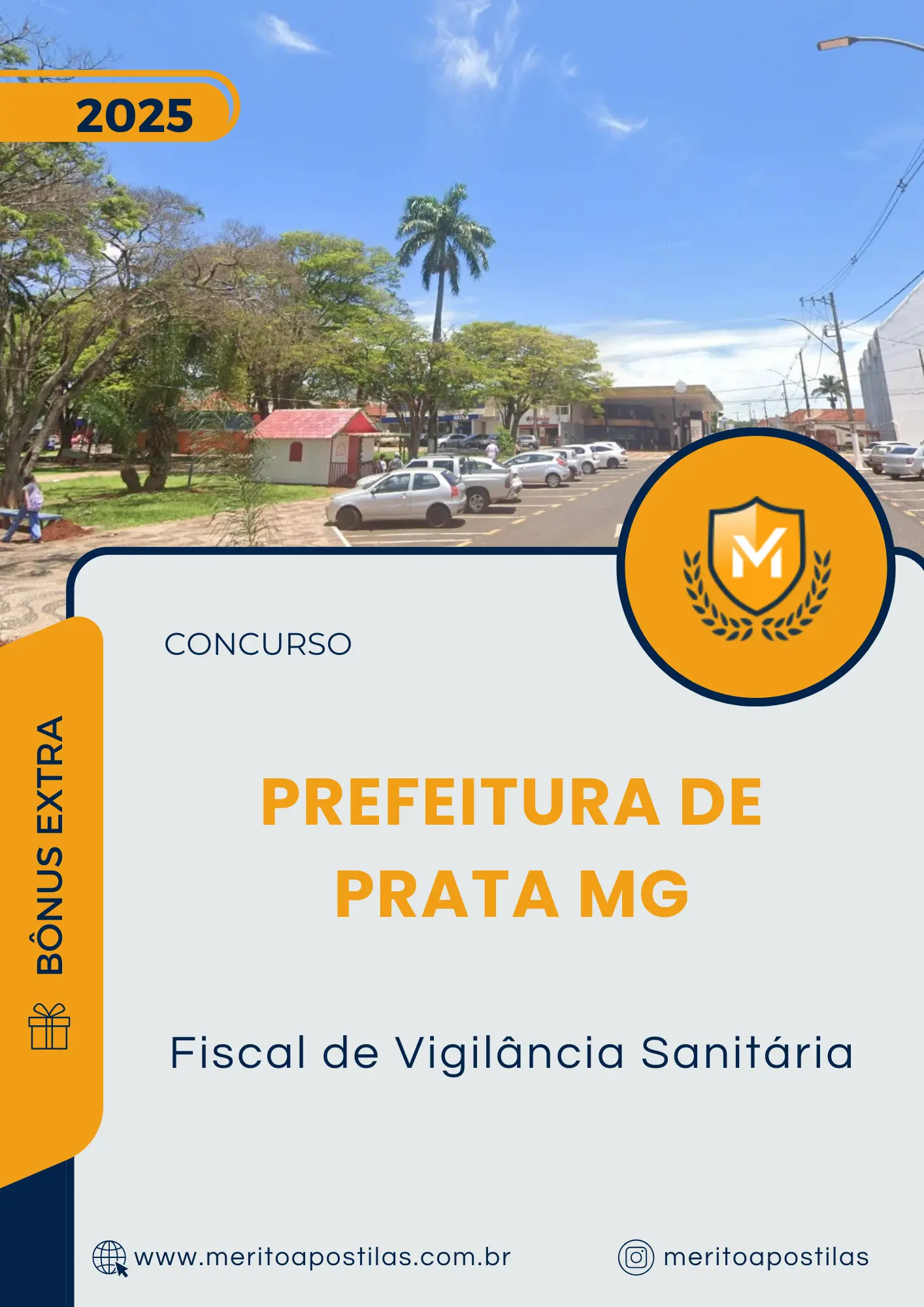 Apostila Fiscal de Vigilância Sanitária Prefeitura de Prata MG 2025