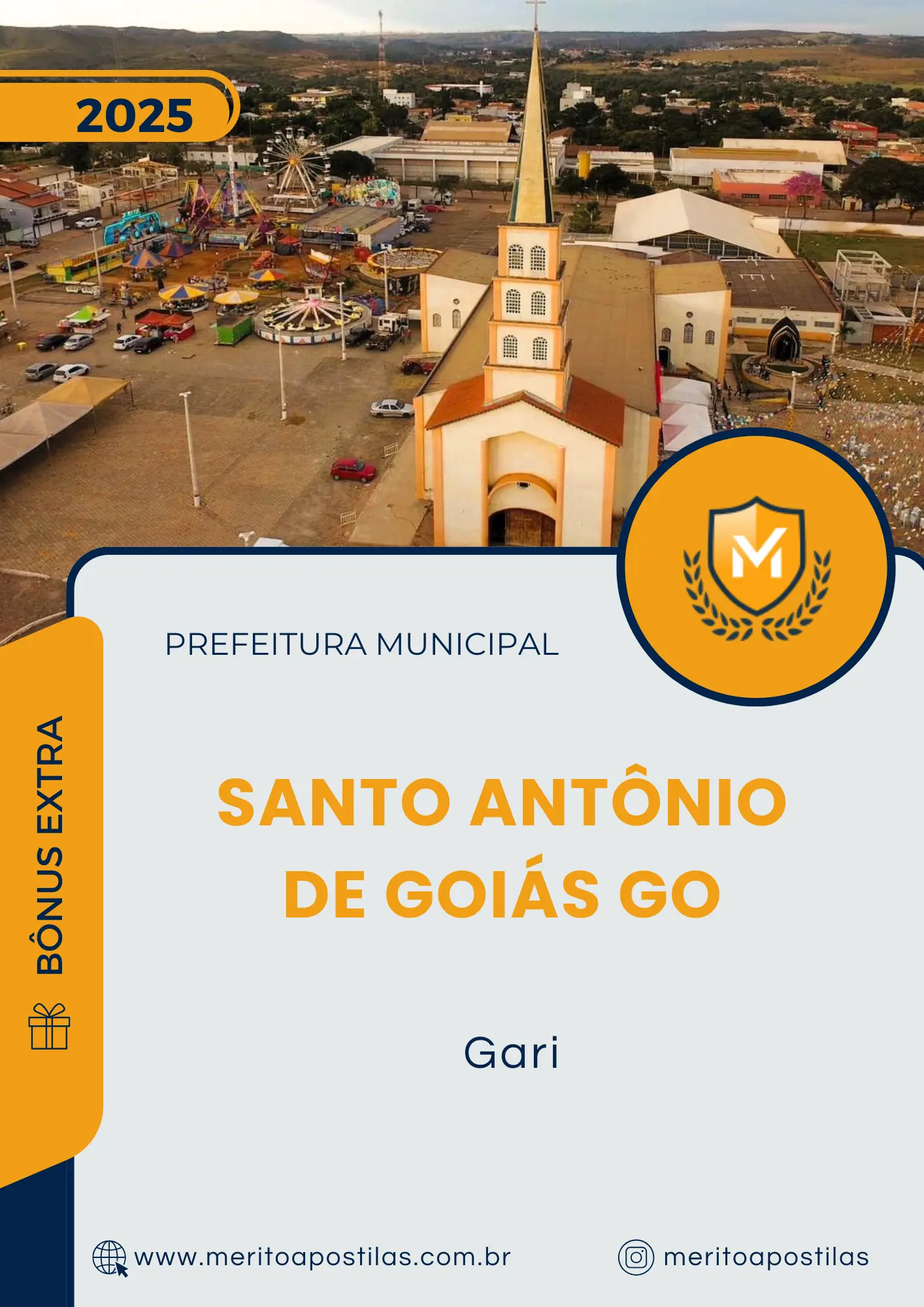 Apostila Gari Prefeitura de Santo Antônio de Goiás GO 2025