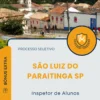 Apostila Inspetor de Alunos Processo Seletivo de São Luiz do Paraitinga SP 2025