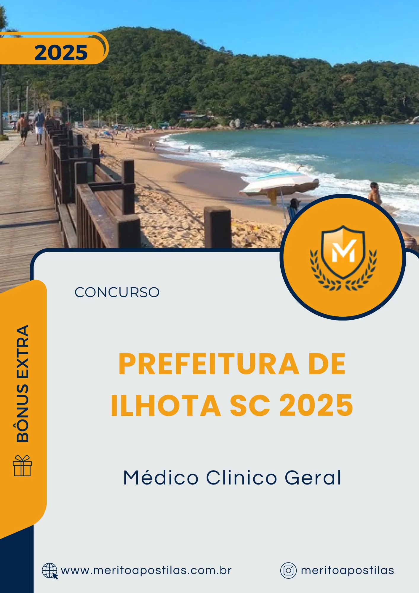 Apostila Médico Clinico Geral Prefeitura de Ilhota SC 2025