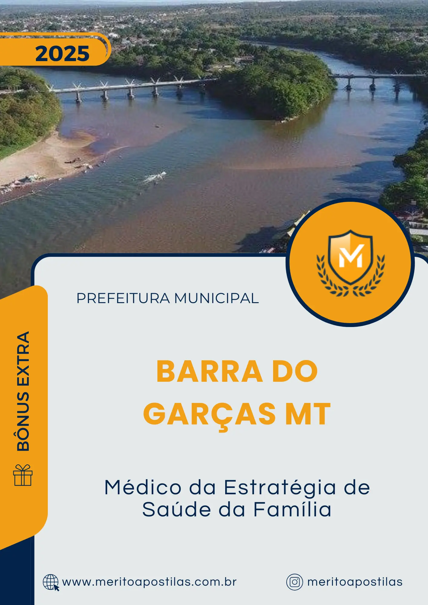 Apostila Médico da Estratégia de Saúde da Família Prefeitura de Barra do Garças MT 2025