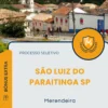 Apostila Merendeira Processo Seletivo de São Luiz do Paraitinga SP 2025