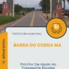 Apostila Monitor De Apoio Ao Transporte Escolar Concurso Barra do Corda MA 2025