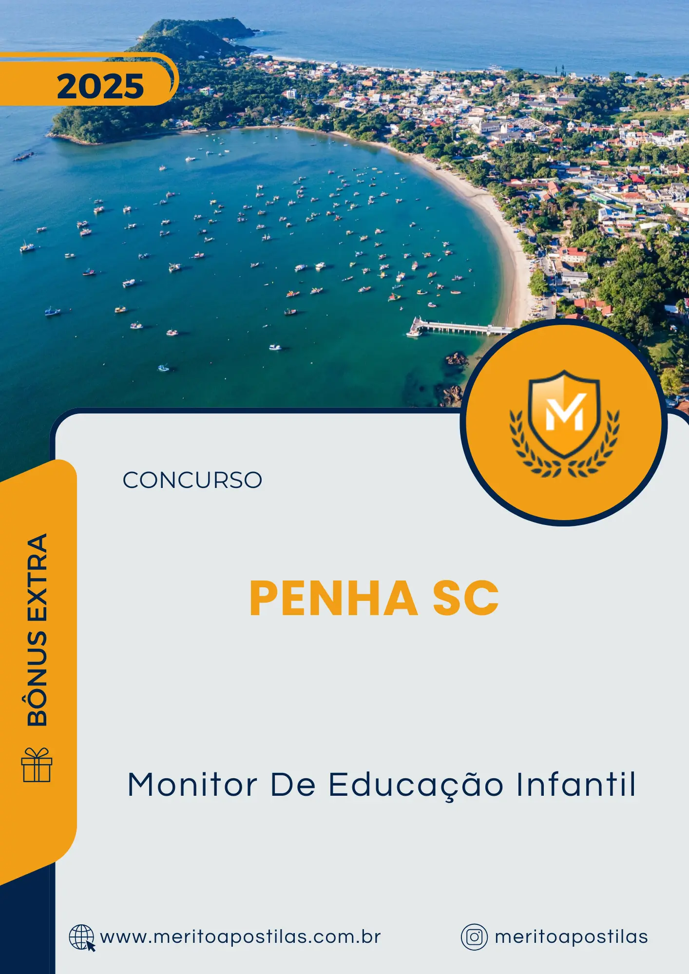 Apostila Monitor De Educação Infantil Concurso Penha SC 2025