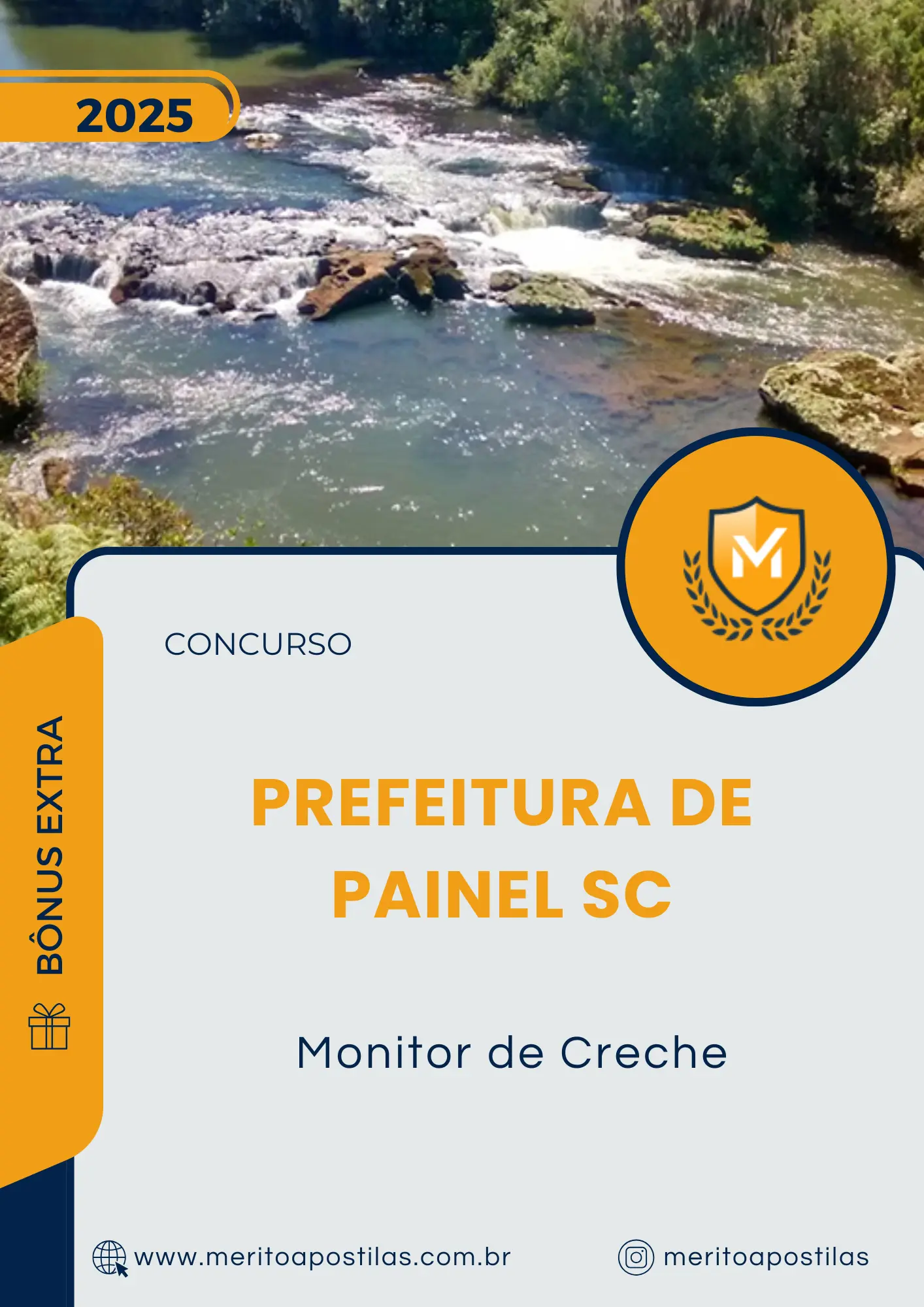 Apostila Monitor de Creche Prefeitura de Painel SC 2025