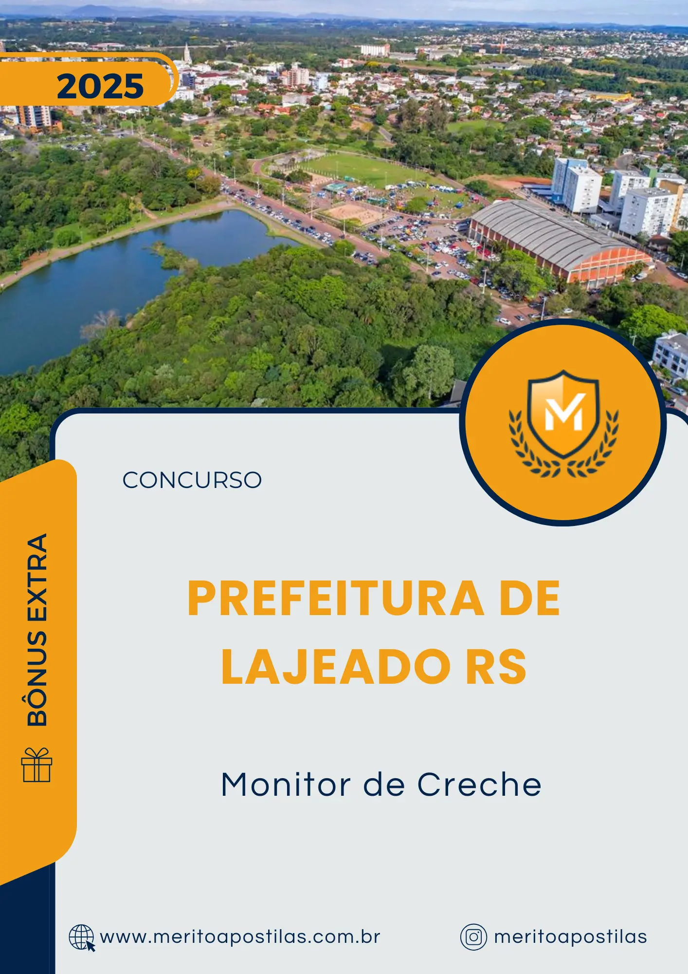 Apostila Monitor de Creche Prefeitura de Lajeado RS 2025