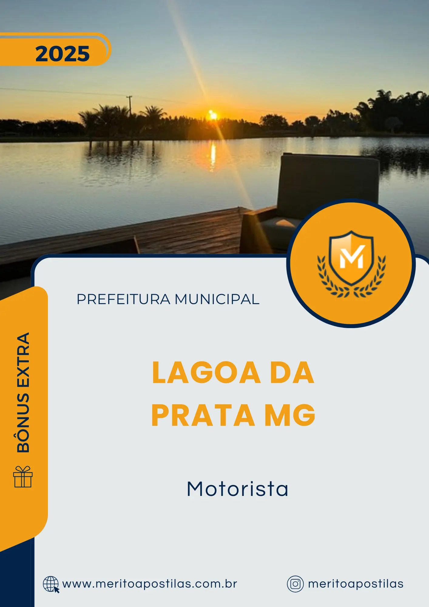 Apostila Motorista Prefeitura de Lagoa da Prata MG 2025