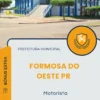 Apostila Motorista Prefeitura de Formosa do Oeste PR 2025