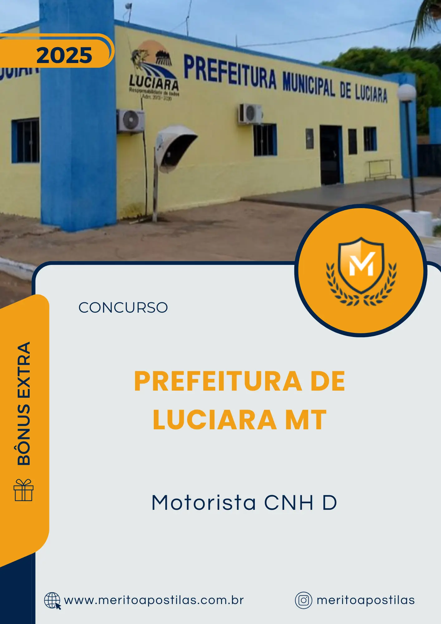Apostila Motorista CNH D Prefeitura de Luciara MT 2025