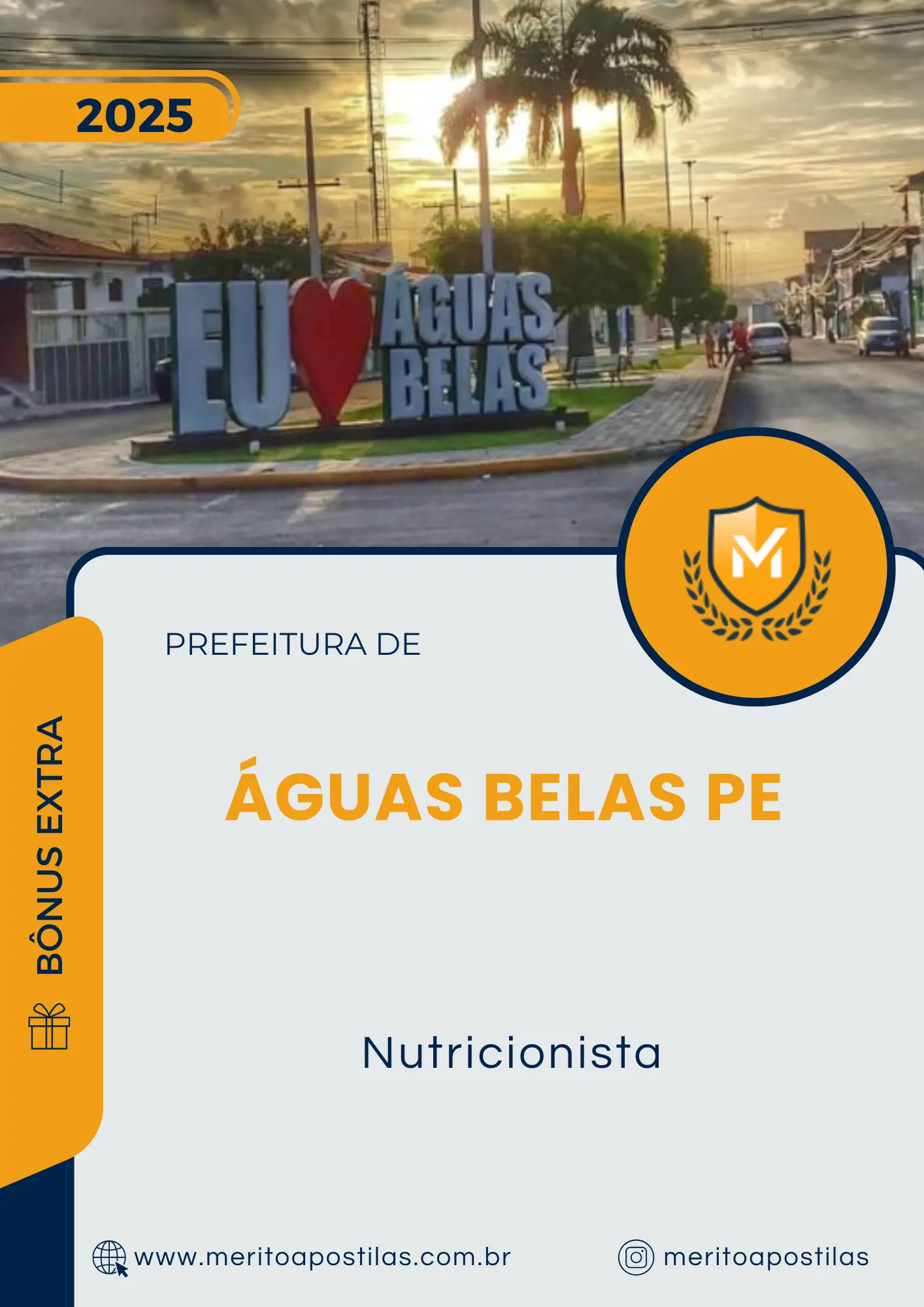 Apostila Nutricionista Prefeitura de Águas Belas PE 2025