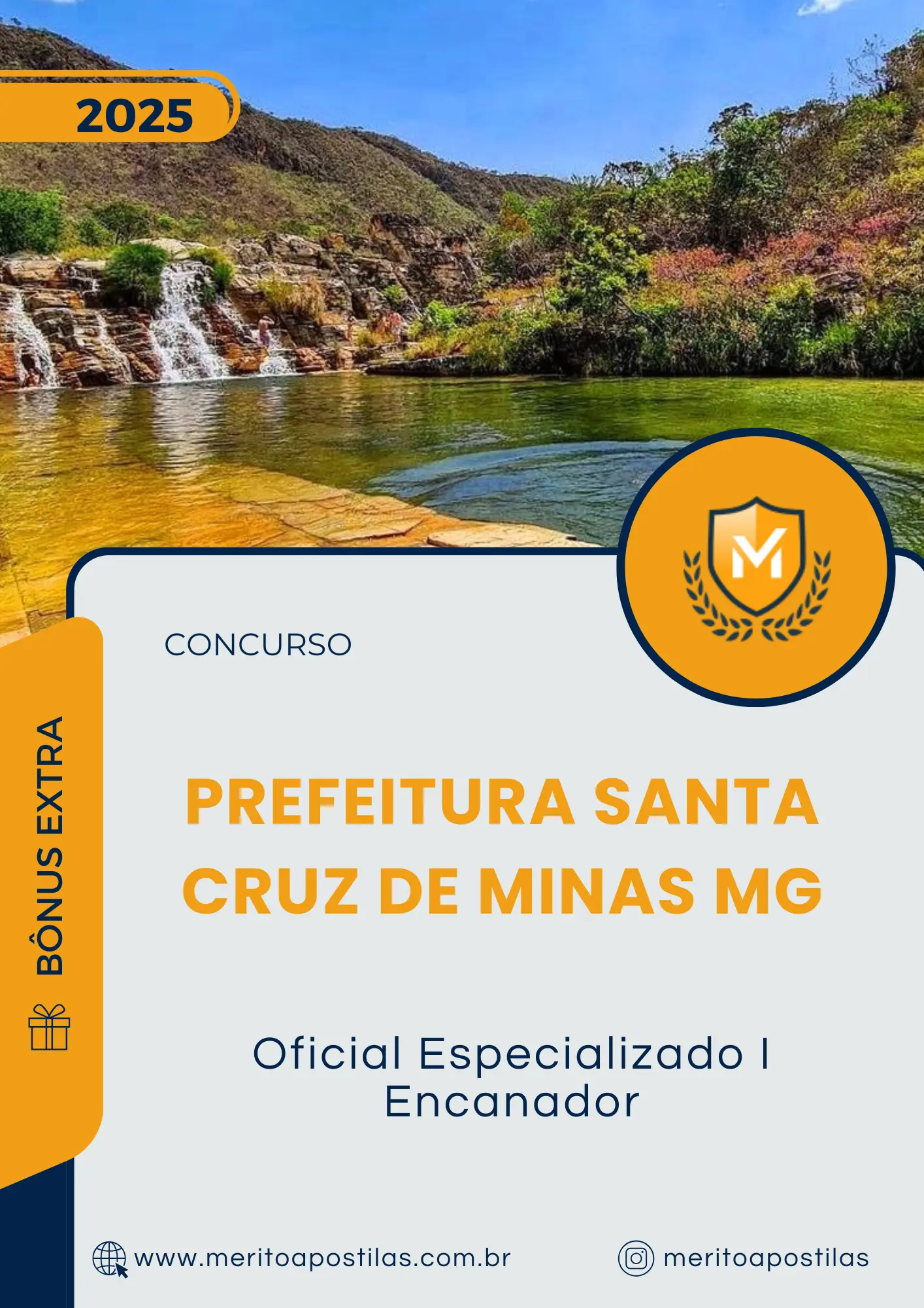 Apostila Oficial Especializado I Encanador Prefeitura Santa Cruz de Minas MG 2025