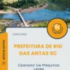 Apostila Operador De Máquinas Leves Prefeitura de Rio das Antas SC 2025