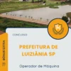 Apostila Operador de Máquina Prefeitura de Luiziânia SP 2025